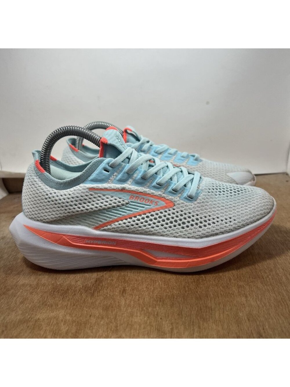Brooks Hyperion 3 Women's 8 Running Shoes White/Pink Clay/Atomizer